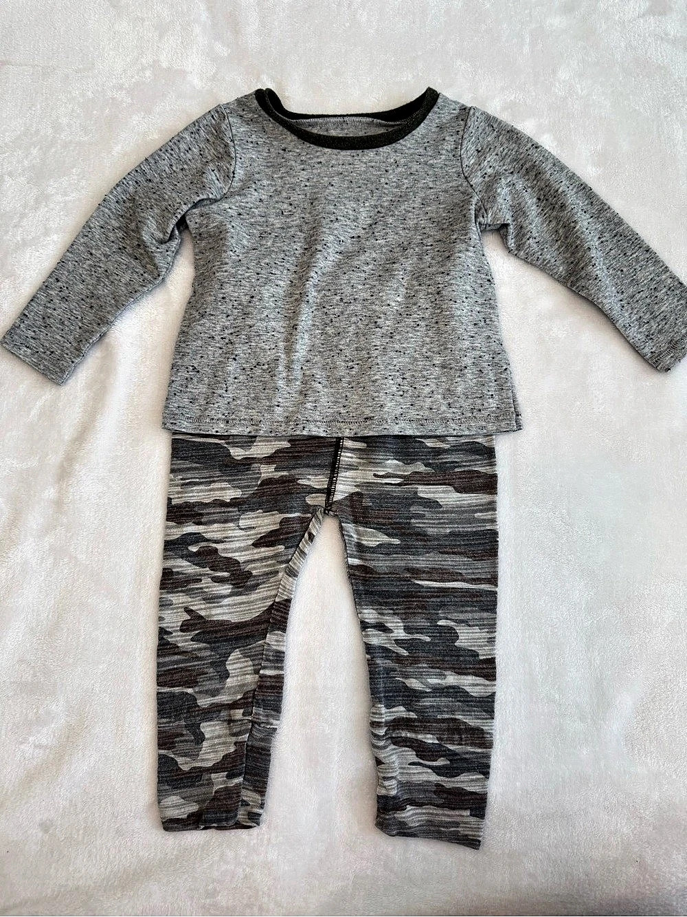 Mudpie Baby Camo Outfit (Size 9-12M)